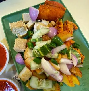 Indian Rojak at Loyang Point food court