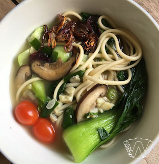 Home Cook Veggie Udon Noodles